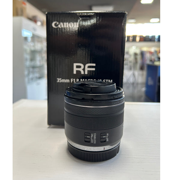 Canon RF 35mm F1.8 IS Macro STM Usato Canon RF 35mm F1.8 IS Macro STM Usato